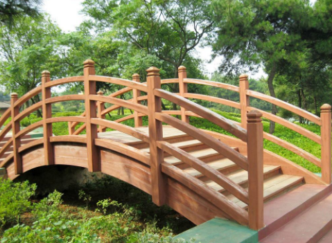 西雙版納公園防腐木橋生產廠家