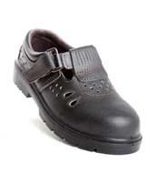 陕西安全鞋-黑色低帮安全凉鞋