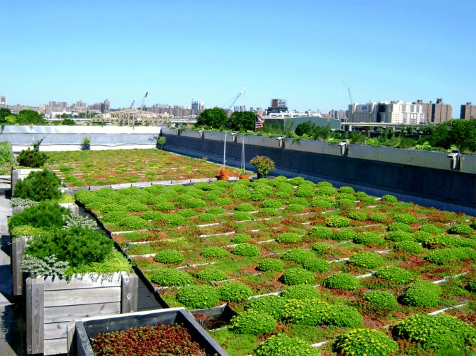 屋顶绿化人造草坪优势以及施工铺装步骤