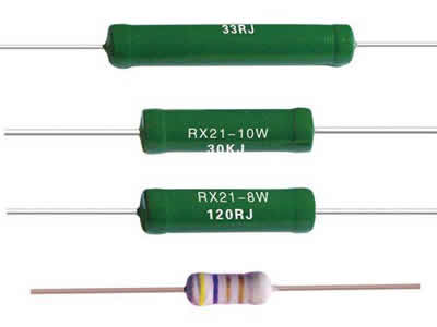 RX21系列涂覆型线绕电阻