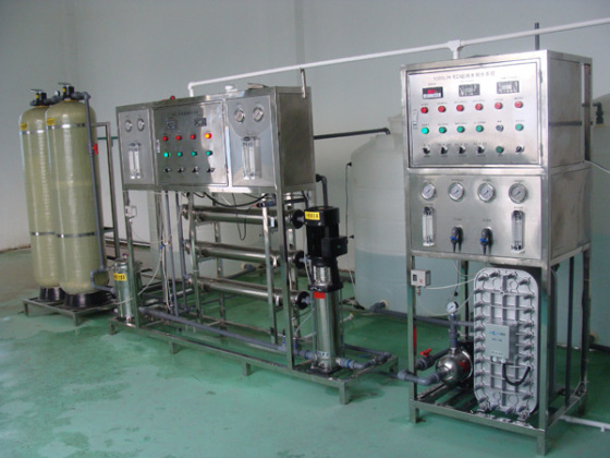 净化水设备制水的部件构成和运行原理