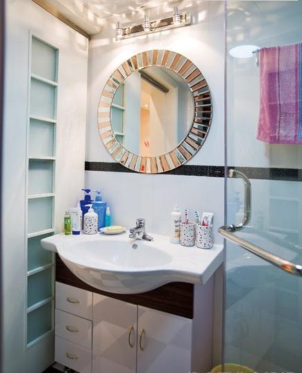 西安GRG家庭洗手间设计的好才能让您看着更舒服