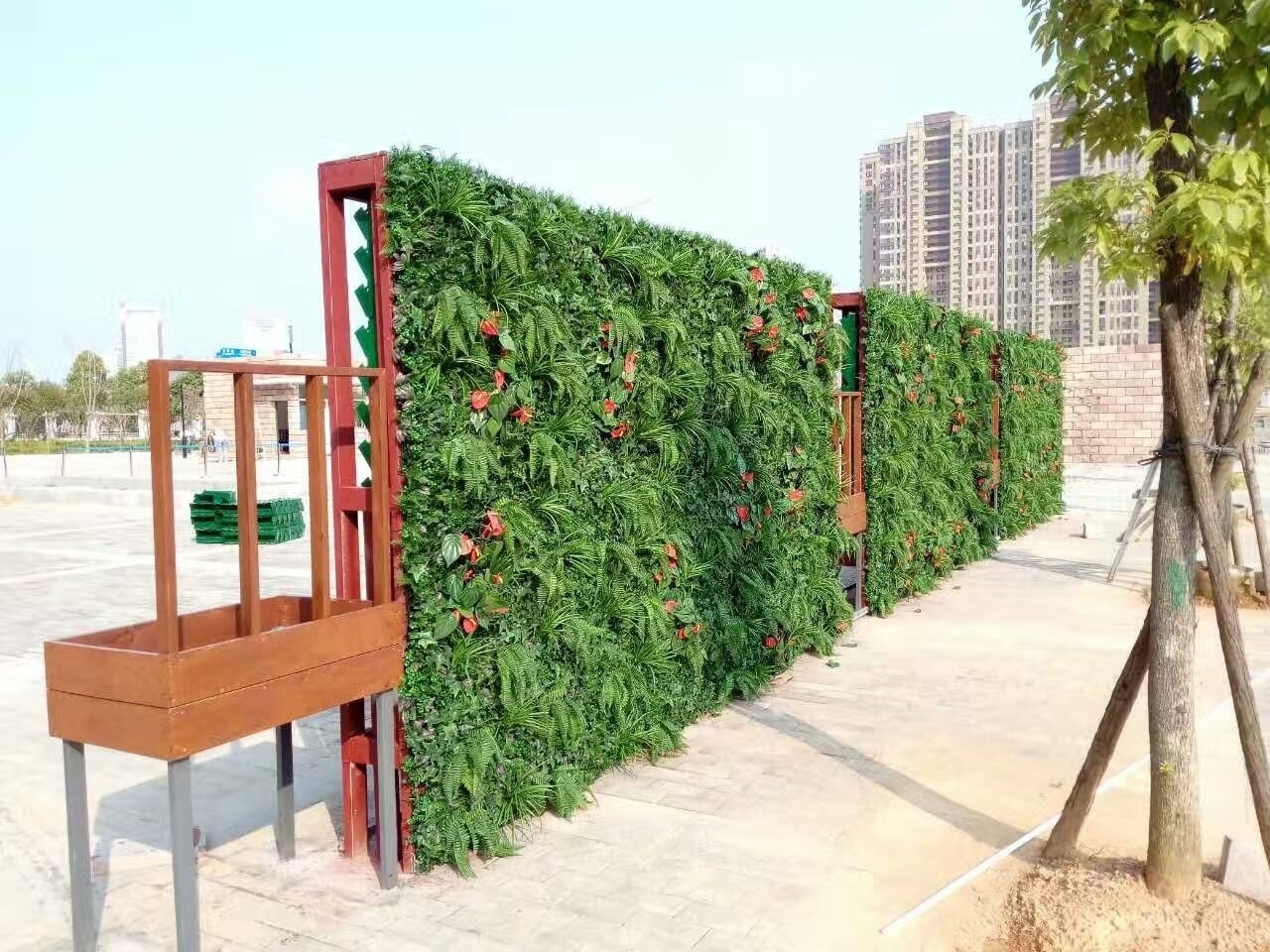 绿植墙-地产公司