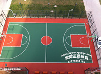 【世勇正德体育】承接各类学校塑胶跑道、硅pu篮球场、弹性运动地坪、悬浮式拼装地板安装等