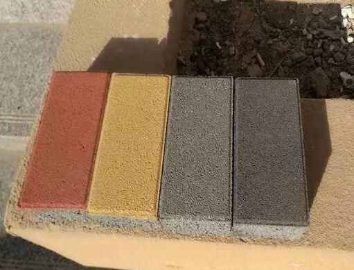 陕西水泥透水彩砖生产的主要原料有那些,陕西本地厂家生产直销