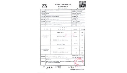 胶粘剂检测报告