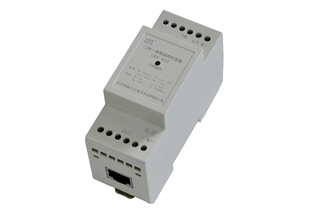 二合一视频监控防雷器（导轨式、电源12-220V+网络、36mm）