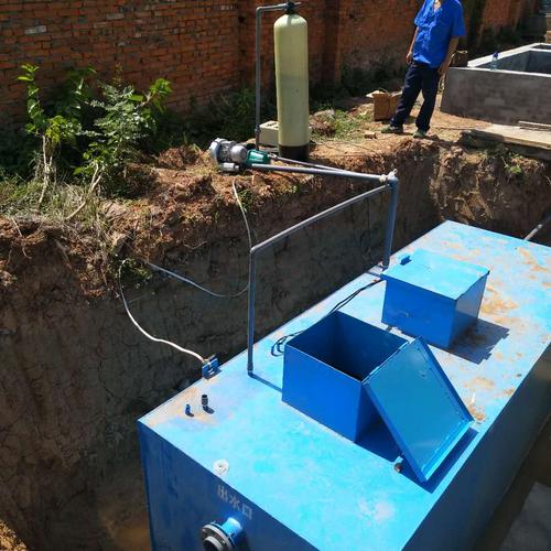地埋式污水处理设备离心泵的找平以及调试