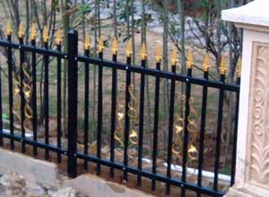 锡林郭勒盟铁艺围墙护栏