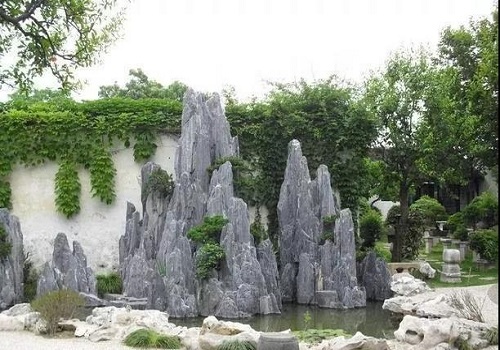 假山魚池設計