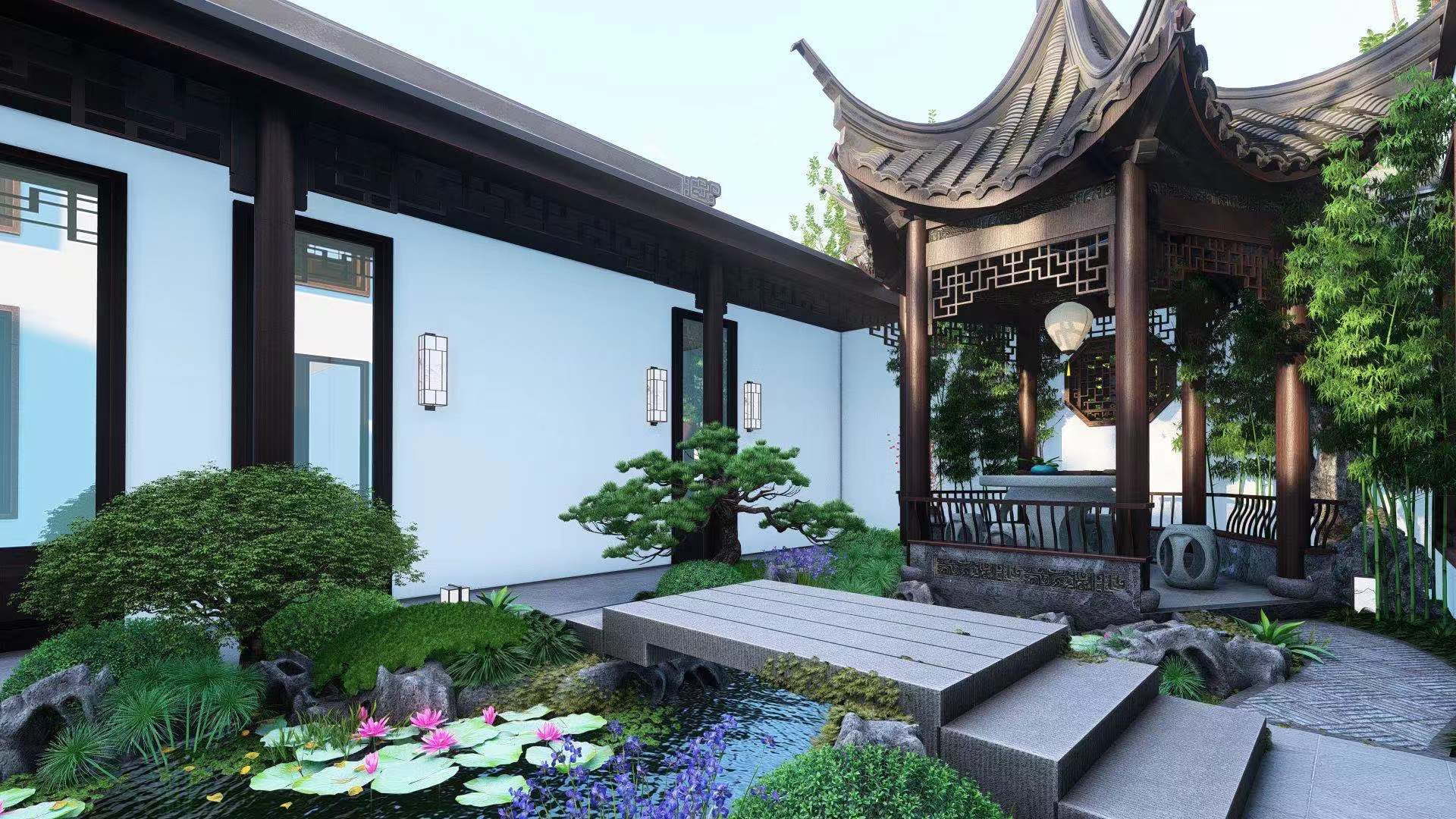 西安中式庭院設計