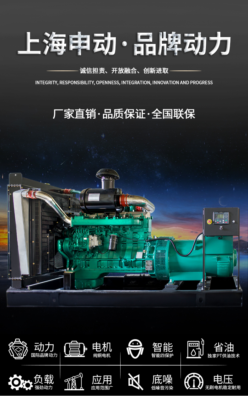 上海申動發電機