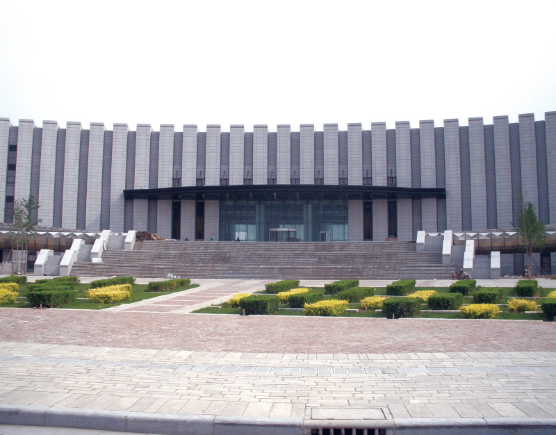 河南新乡平原博物馆玻璃钢化粪池应用