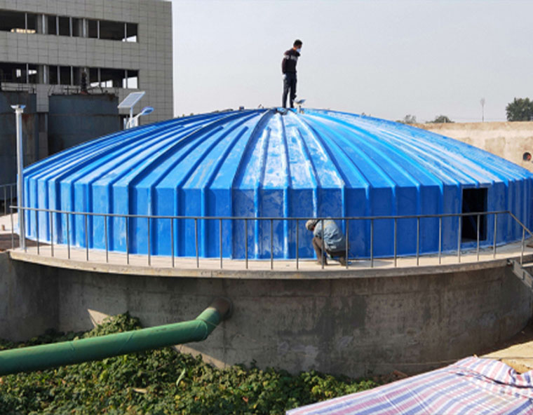 玻璃钢污水池集气罩的性能结构独特的地方