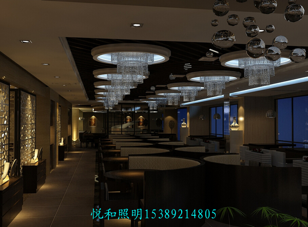 餐厅灯光设计多重光效带来不寻常的用餐体验