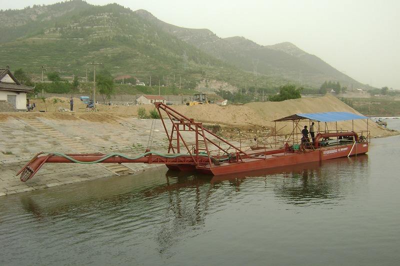 钻探式抽沙船适合在那种环境下使用