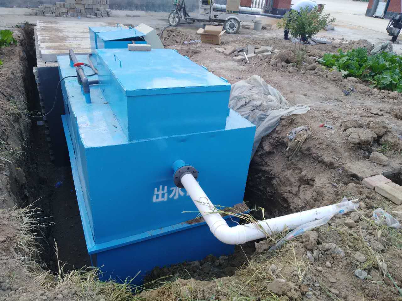曝气池在屠宰污水处理设备的作用--污水处理设备网