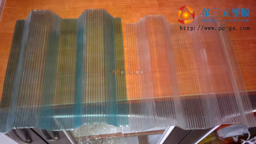 上海pc空心瓦浪供应商厂家哪家好？【金三元】PC板材制造商,100%防漏水的好板材