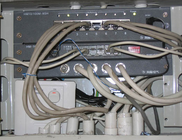 西安弱電工程網絡布線安防監控智能防盜就在西安百譽電子