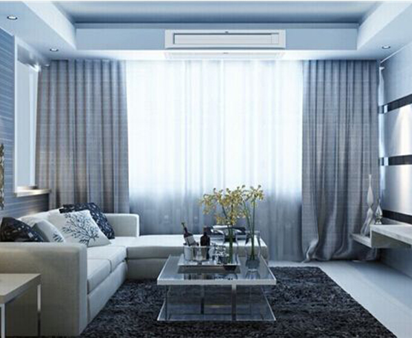 Indoor central air-conditioning installation