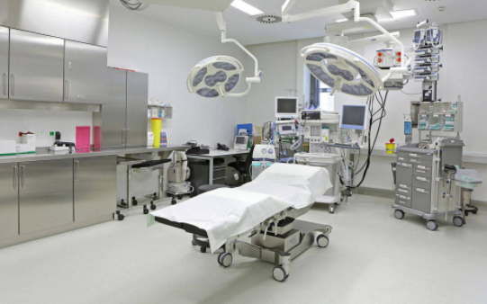 橡胶地板也被广泛用在手术室中