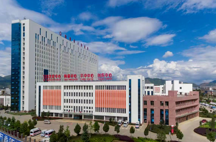云南會澤人民醫院新院區選用雷諾橡膠2.0mm卷材橡膠地板