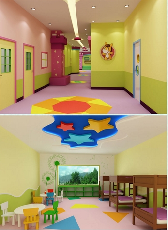 pvc塑胶地板幼儿园首选的地面装饰材料