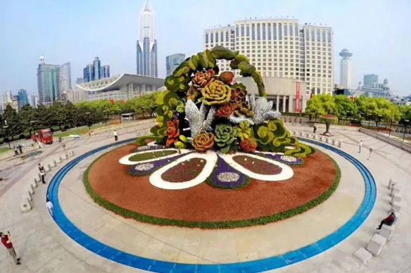 立体花坛 立体花坛