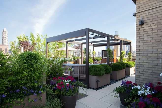 屋顶绿化设计,建造家庭式田园环境