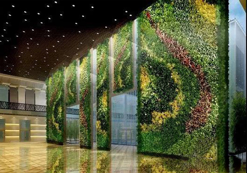 室内生态植物墙设计