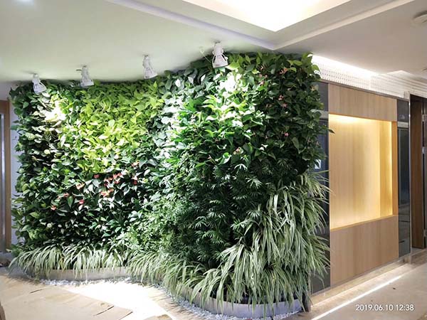 曲江中海铂宫植物墙设计案例