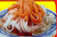 秦镇米皮是闻名全国的陕西著名特色小吃