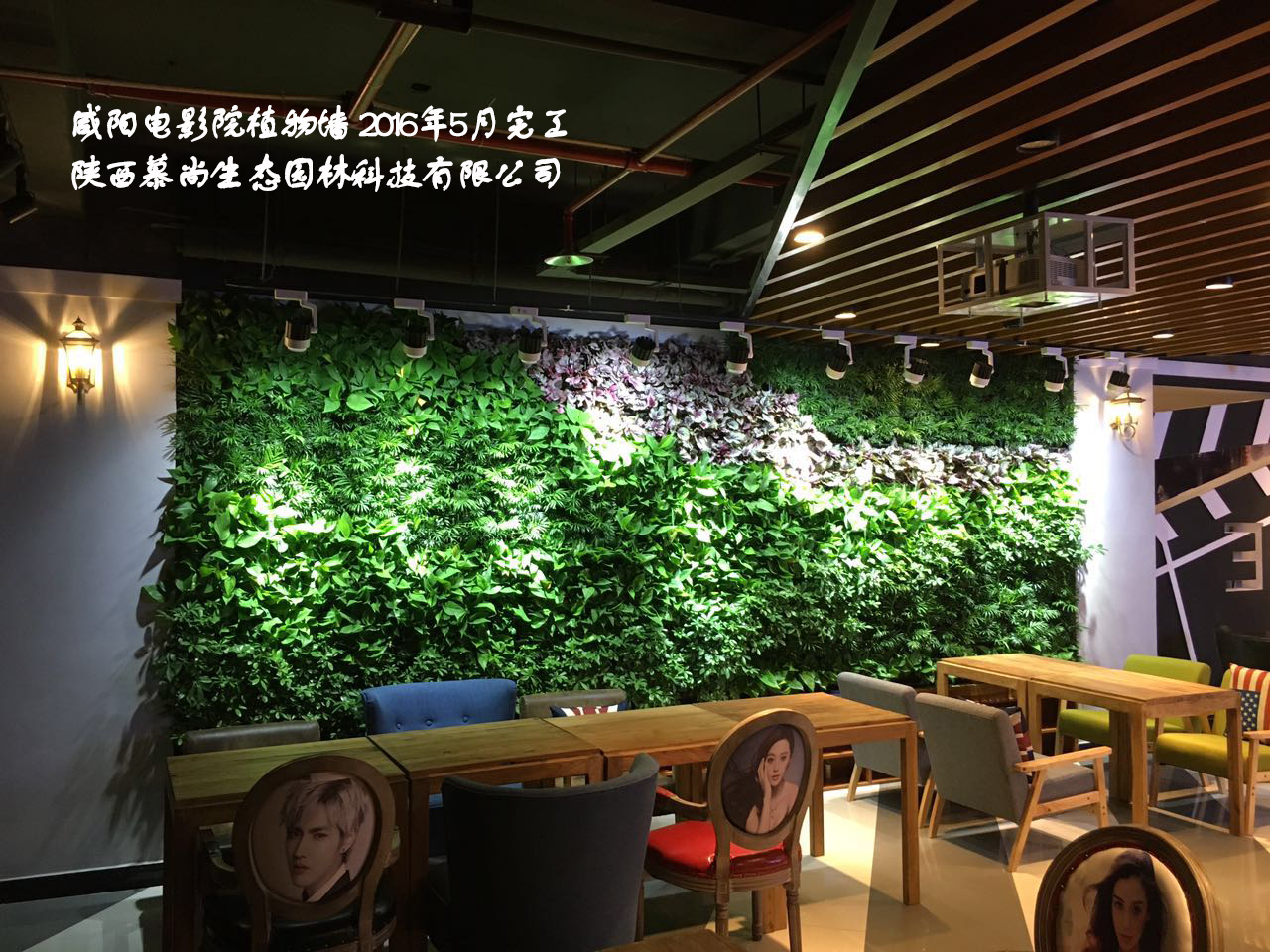 室内植物墙与室外装饰设计的基本形态