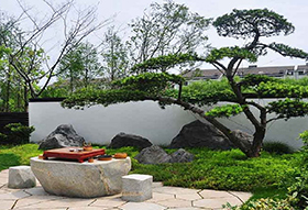 曲江凤凰池庭院景观设计