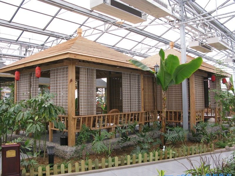 乡村温室大棚与生态餐厅结合发展趋势