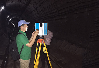 三維激光掃描儀在哈爾濱地鐵隧道檢測中的應用