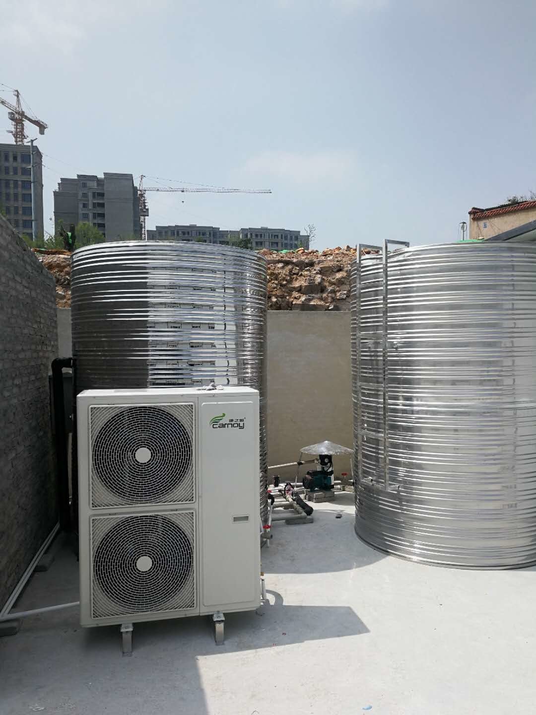 貴陽宿舍空氣能熱水器安裝