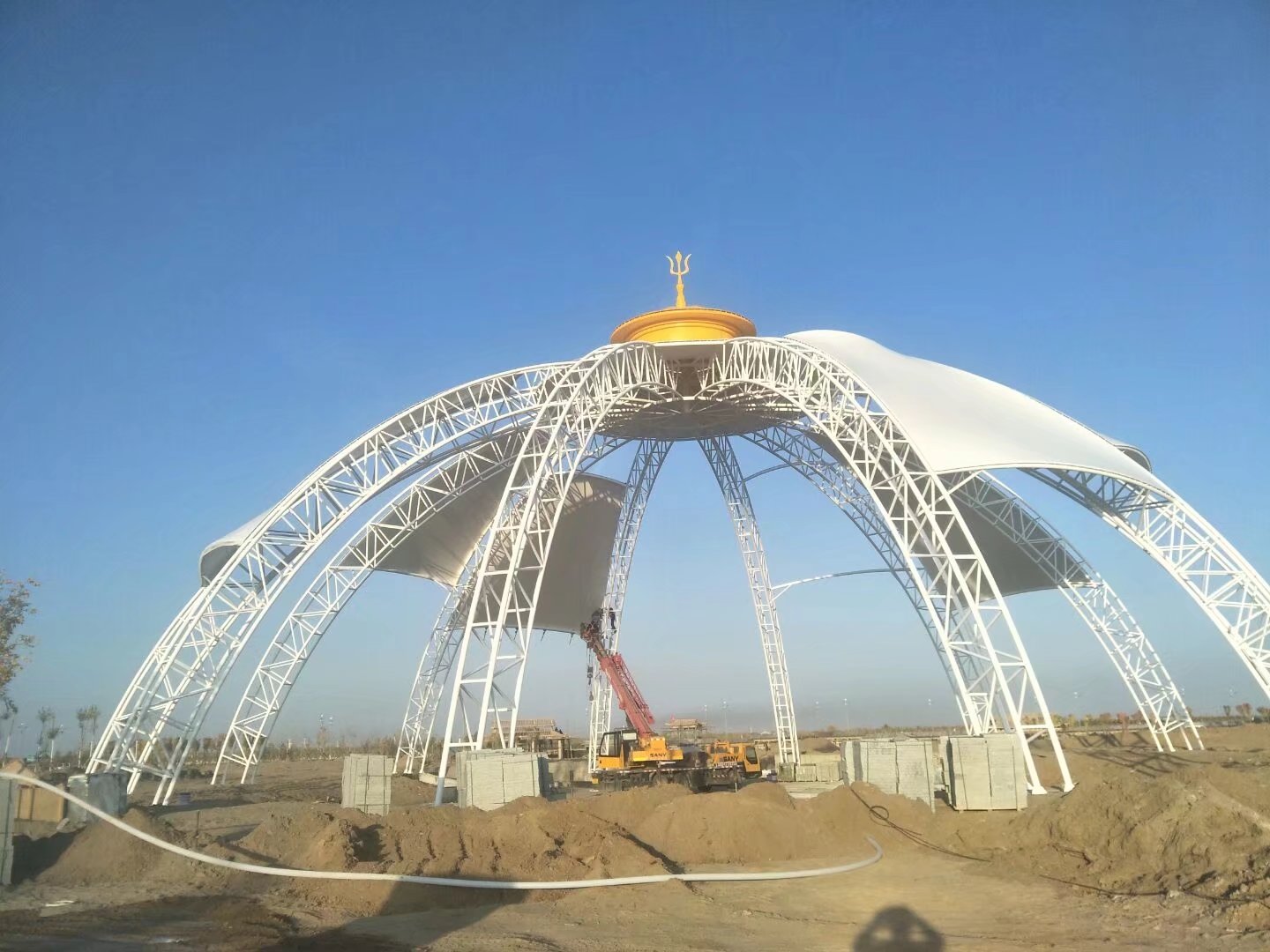 阿拉善盟额济纳旗蒙古包建设