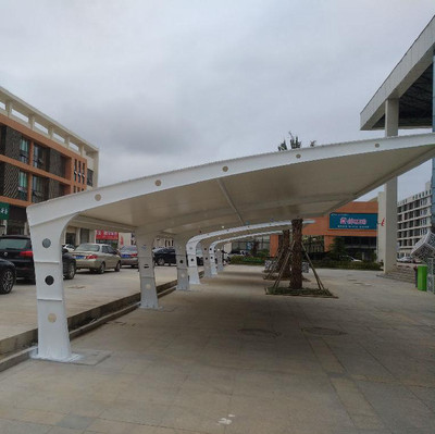 膜结构停车棚改造工程方案需要注意哪些你知道吗