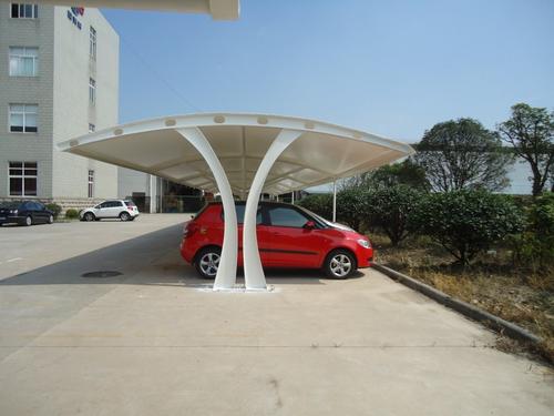 西安張拉膜結構停車棚結構形式不同，造型設計是否也不同？