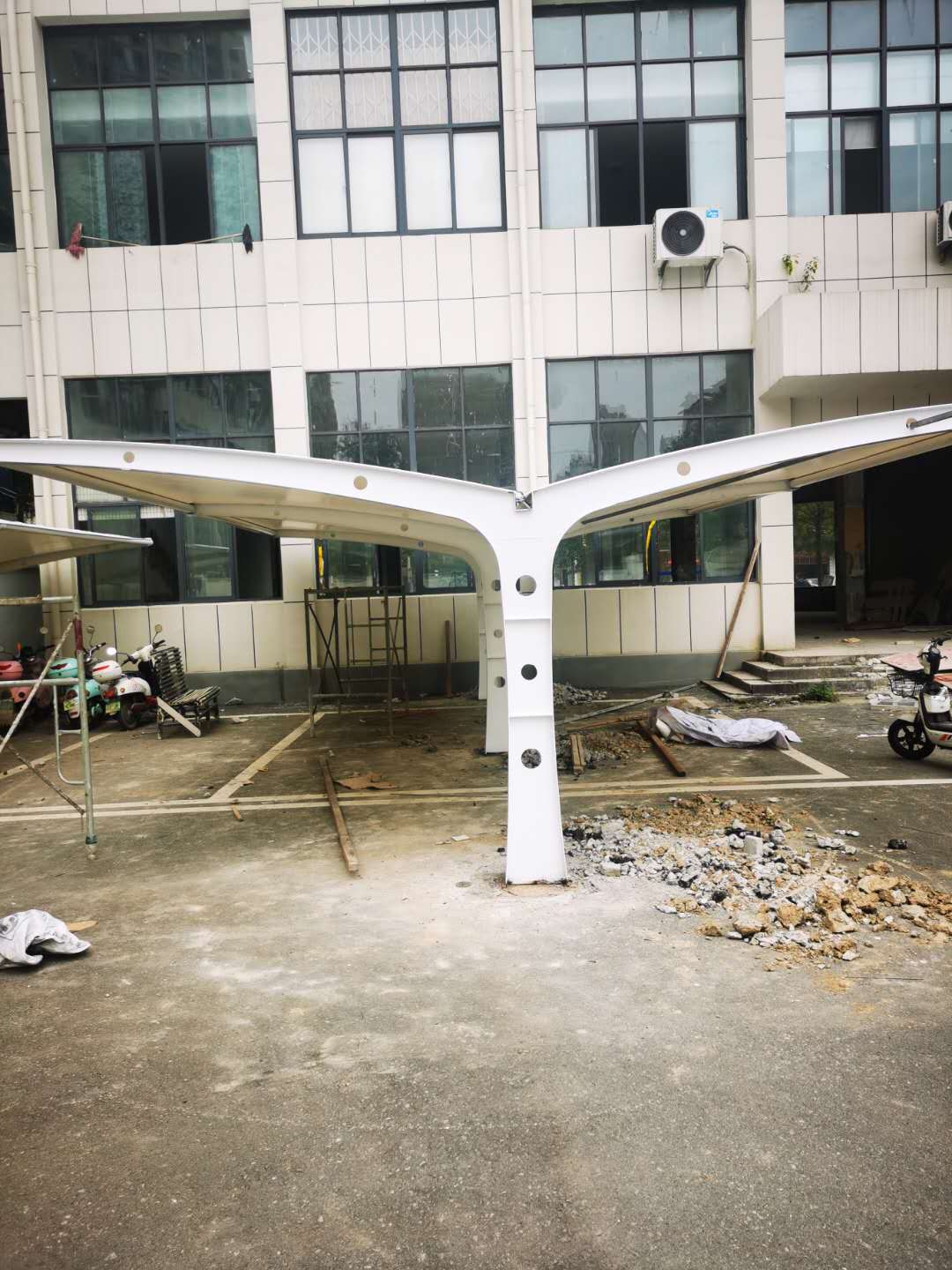 醫院膜結構車棚