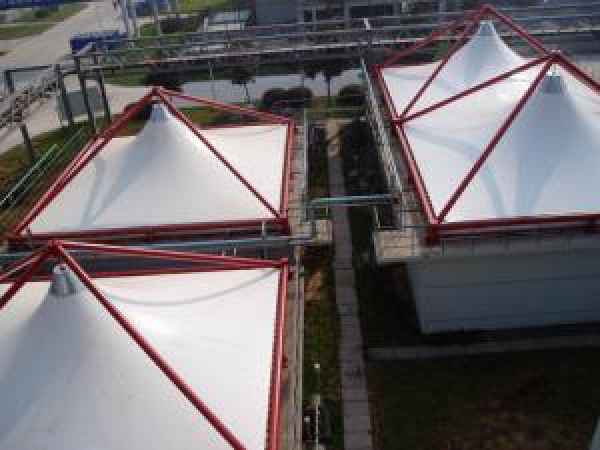 朝阳/葫芦岛市讲解一下污水池反吊膜结构在体育馆上的使用