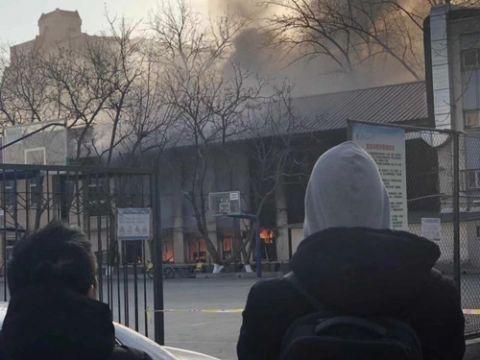 福州铁马厂家解析北京交通大学爆炸引发巨响明火浓烟