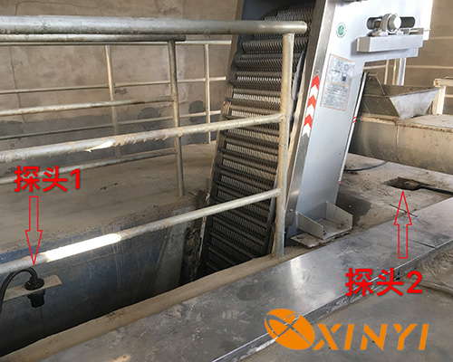 超声波液位差计污水处理厂应用现场