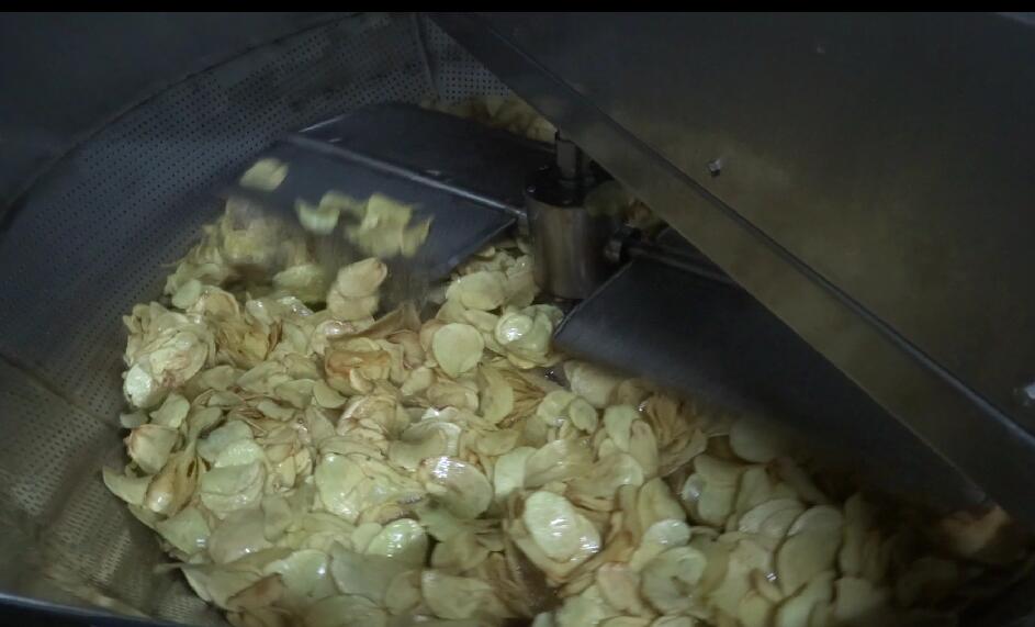 可比克复合薯片油炸线 烧烤味薯片油炸机 希源厂家优惠中