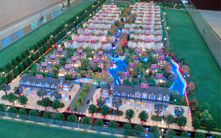 新疆规划模型制作呈现城市变迁