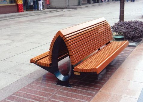 新疆户外休闲椅、新疆塑木休闲椅，为您营造工作之余的闲情雅致