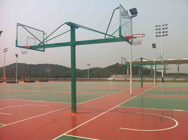 新疆室外健身器材代表作品强力打造新疆篮球架