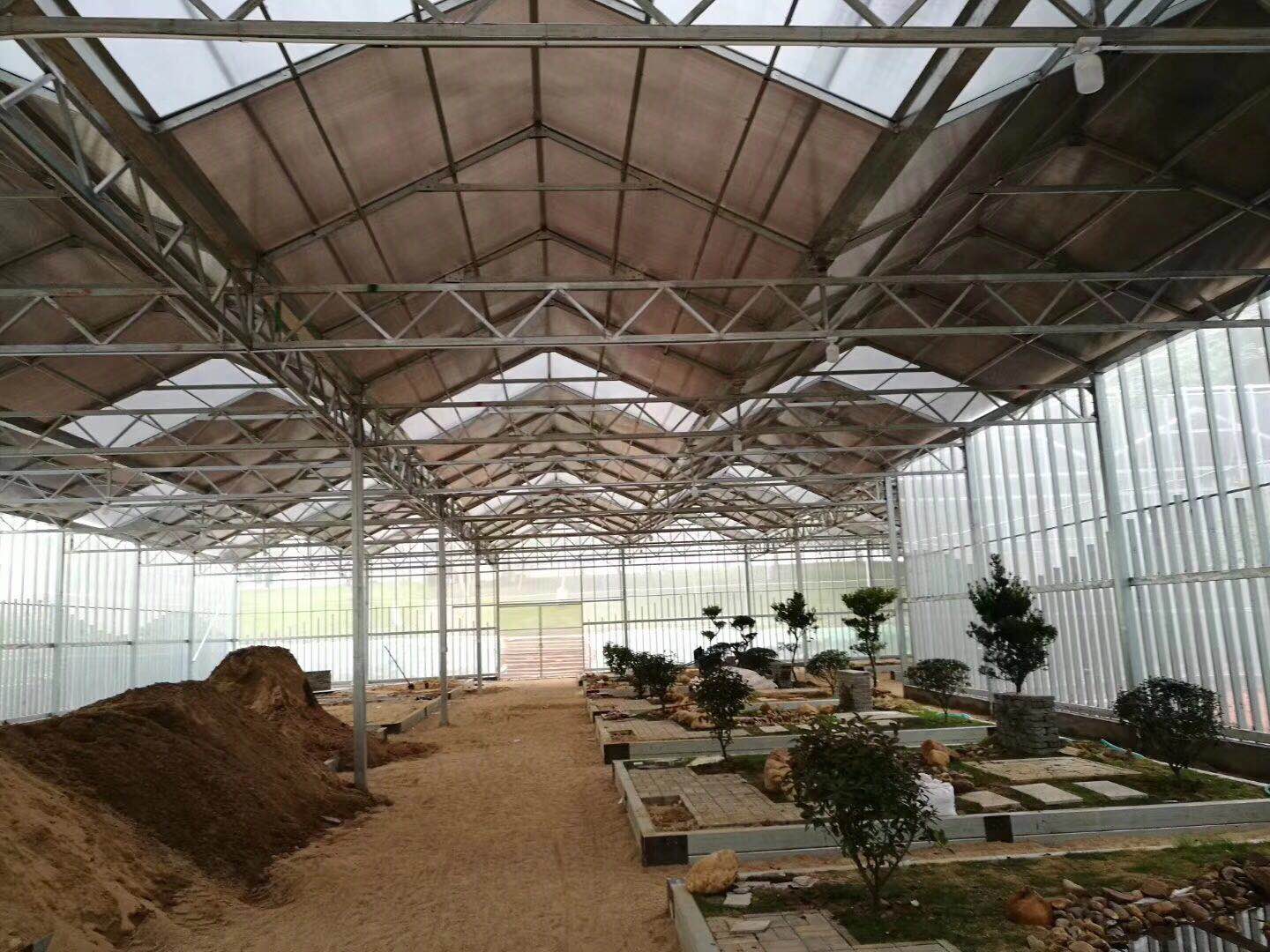 安装设计塑料薄膜连栋大棚 花卉养殖连体温室大棚蔬菜连体大棚-阿里巴巴