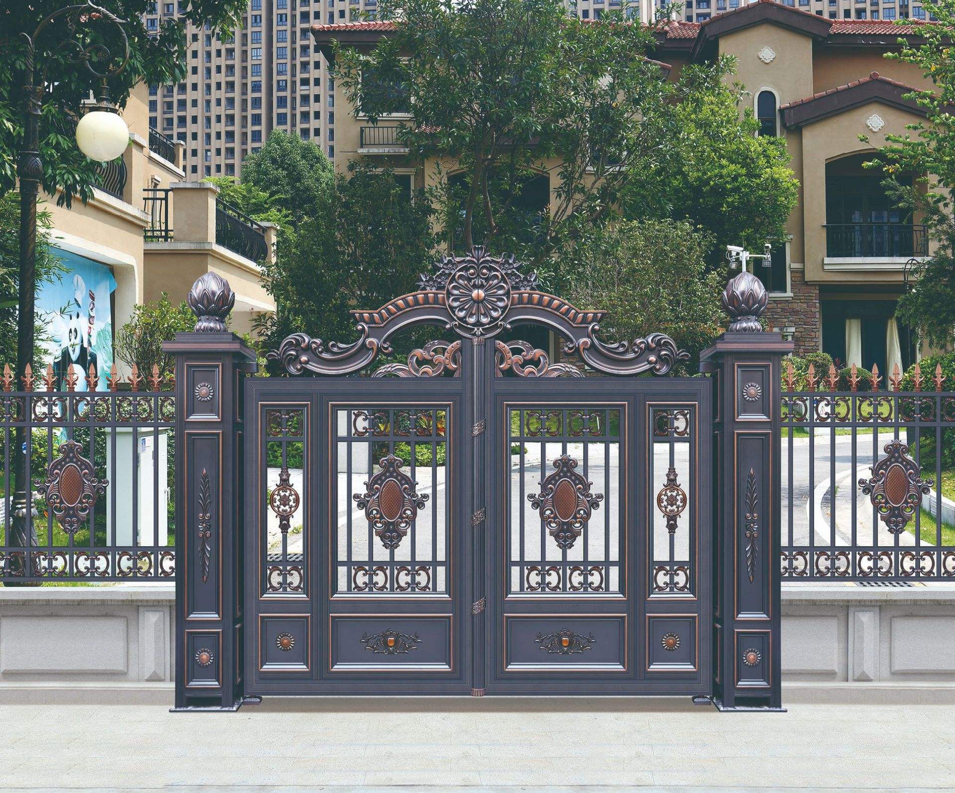 小区铝艺大门